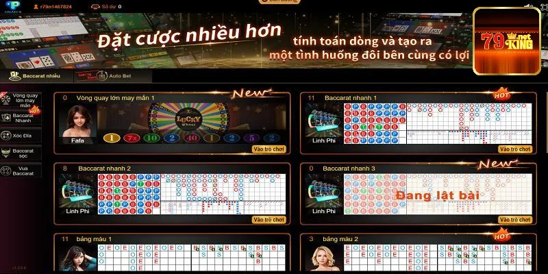 Giới thiệu về game baccarat 79king 