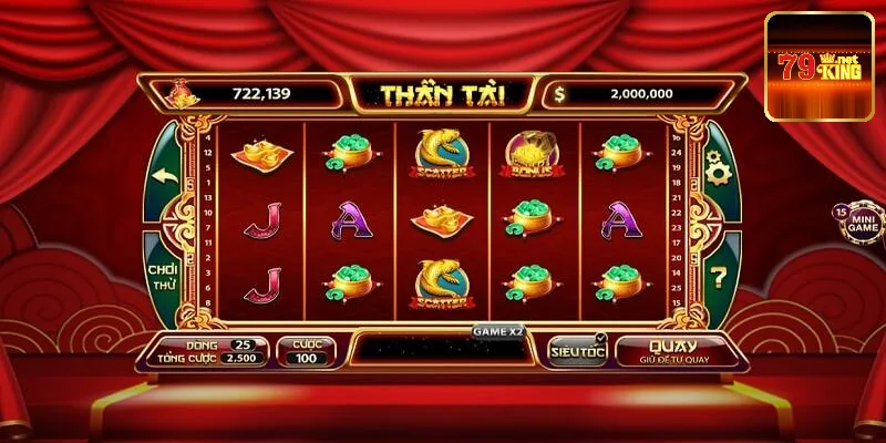 Slot game thần tài giáng lâm tại 79kingnet