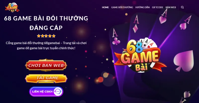 Đánh Giá 68 Game Bài – Cổng Game Đổi Thưởng Đáng Trải Nghiệm Nhất 2024